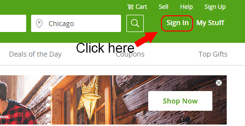 groupon homepage sign in
