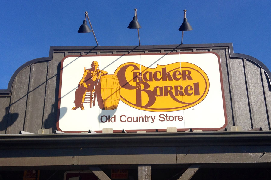 Cracker barrel front store